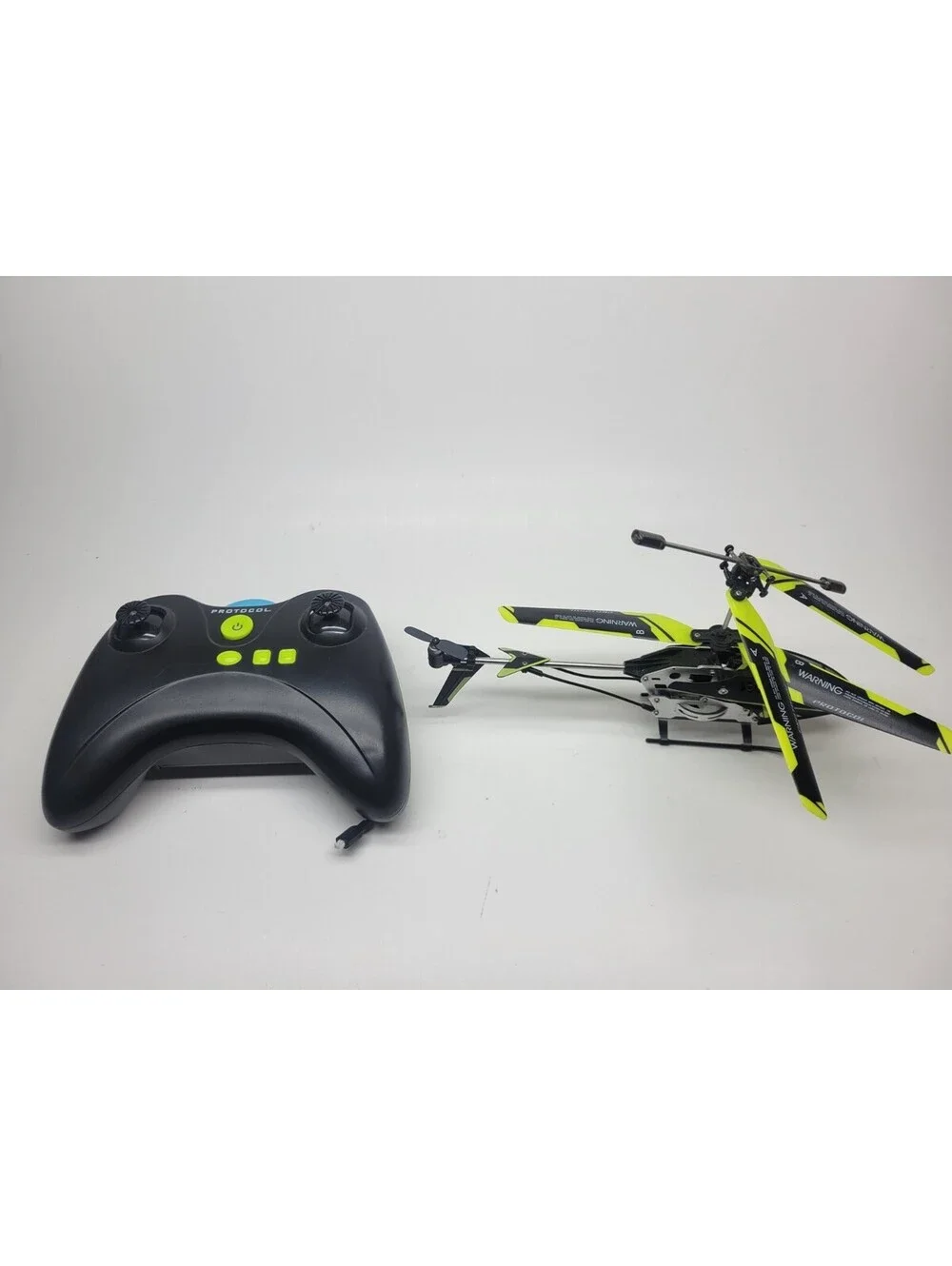 Protocol Aviator Indoor Remote Control Helicopter 7852-9CAA MCE    ~ FOR PARTS ~